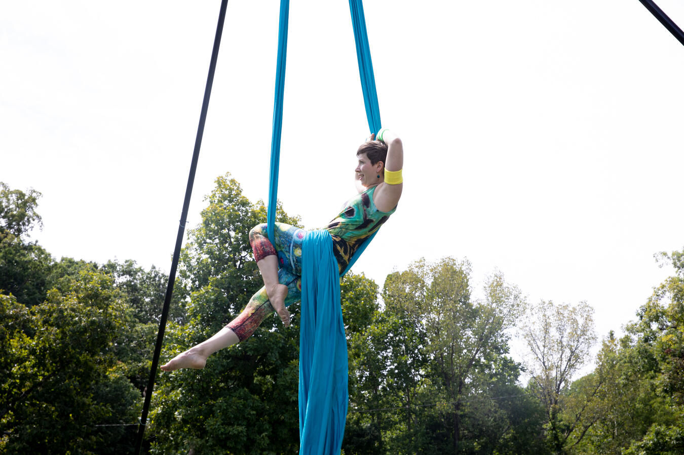 Garden Circus 2020, Choreography by Anna Murray, Photo by Miguel Hampton, F5 Enterprises