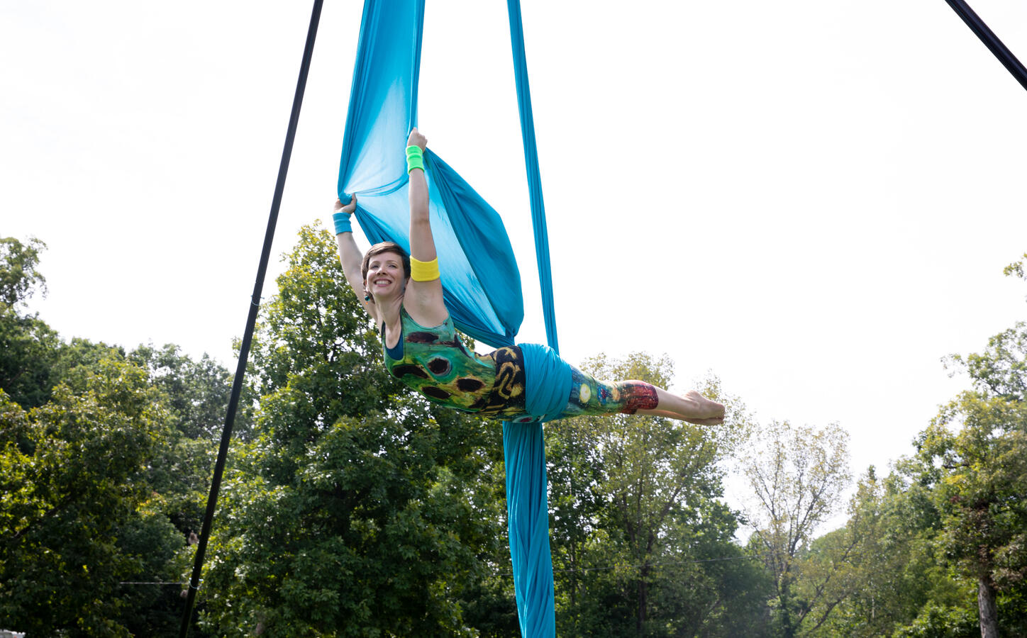 Garden Circus 2020, Choreography by Anna Murray, Photo by Miguel Hampton, F5 Enterprises