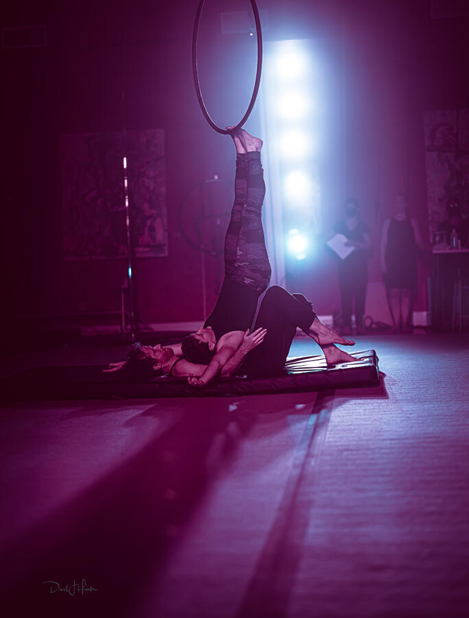 Across the Floors of Silent Seas, Suspend Performing Arts, Choreography by Anne-Boock-Miller, Photo by BluFuji; also pictured Phil Murray